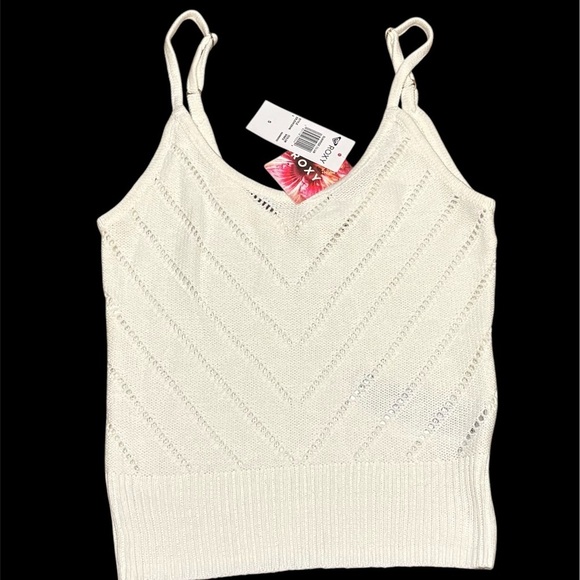 Roxy Sunrise Club Sweater Tank NWT - Picture 3 of 3